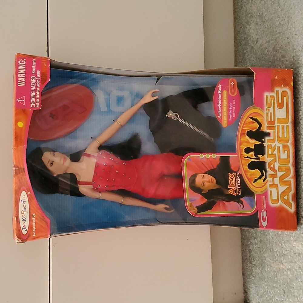 Jakks Pacific Charlie’s Angels Alex LUCY LIU Doll 2000
